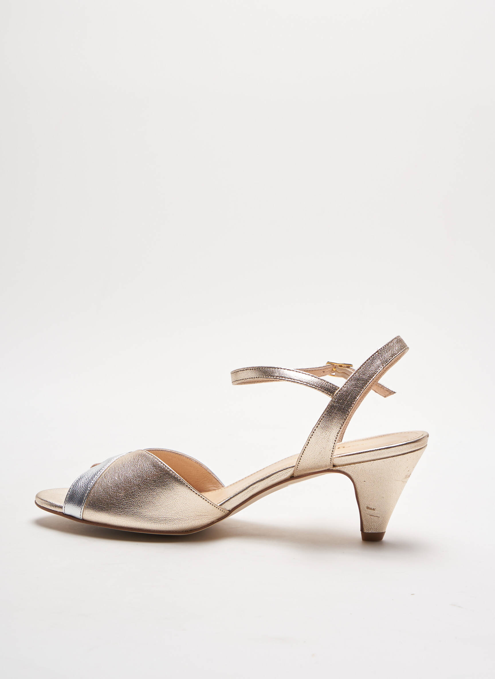 Georgia Rose Sandales Nu Pieds Femme couleur gris
