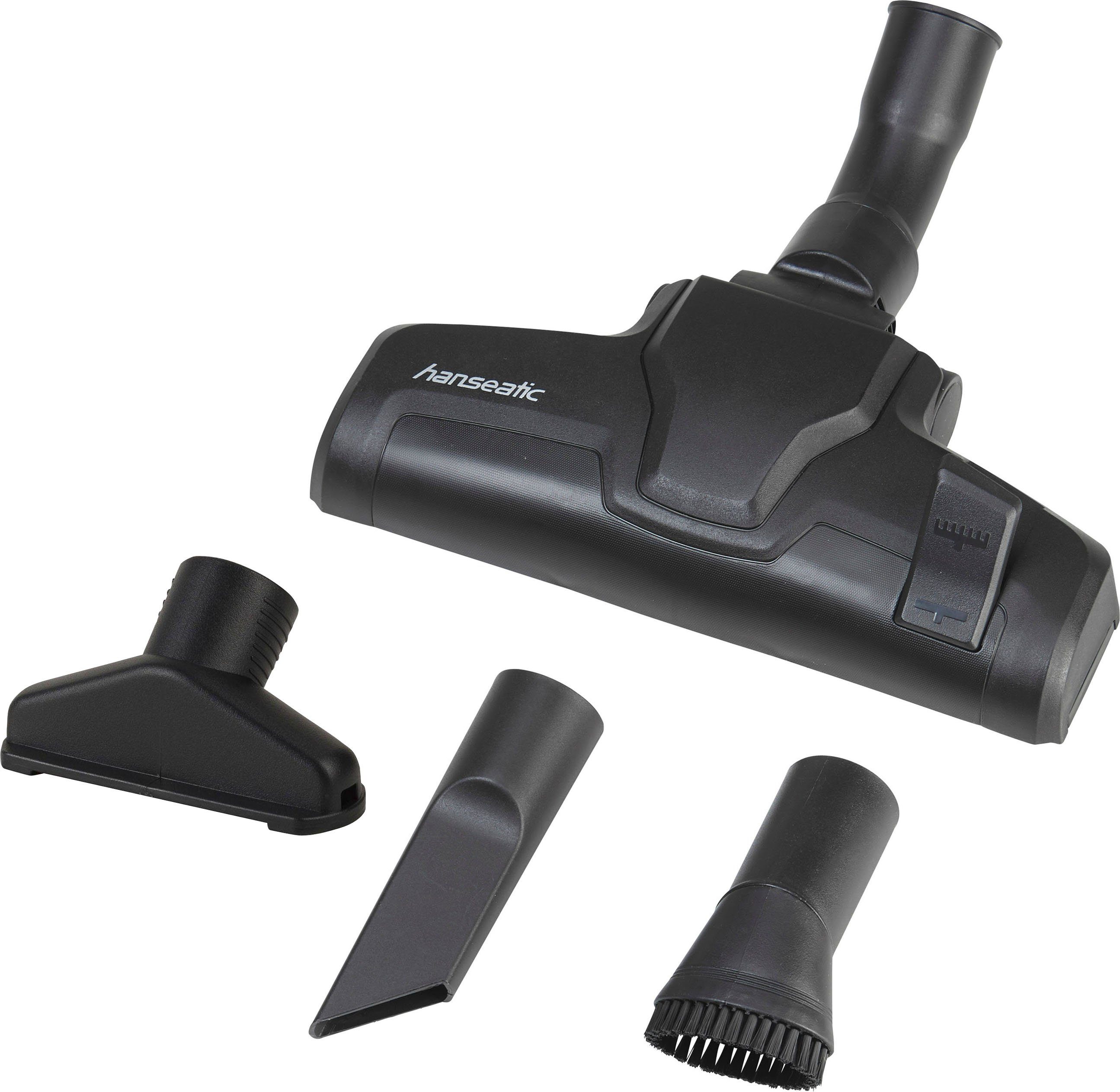Hanseatic Bodenstaubsauger V18C01A-80, 800 W, beutellos, 7,5m Radius