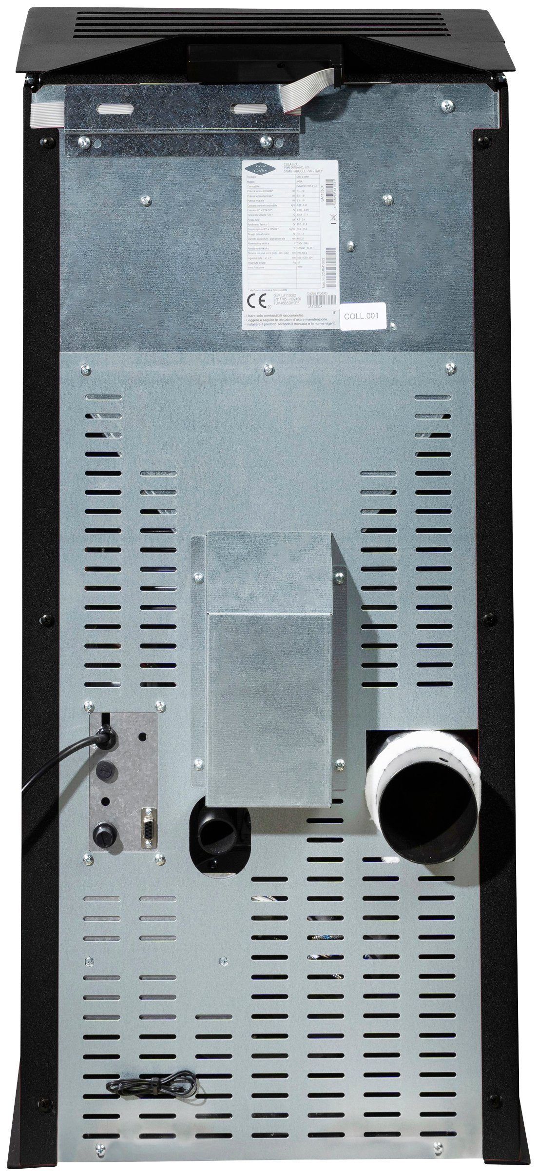 Blaze Pelletofen Anna, 6,3 kW, schwarz