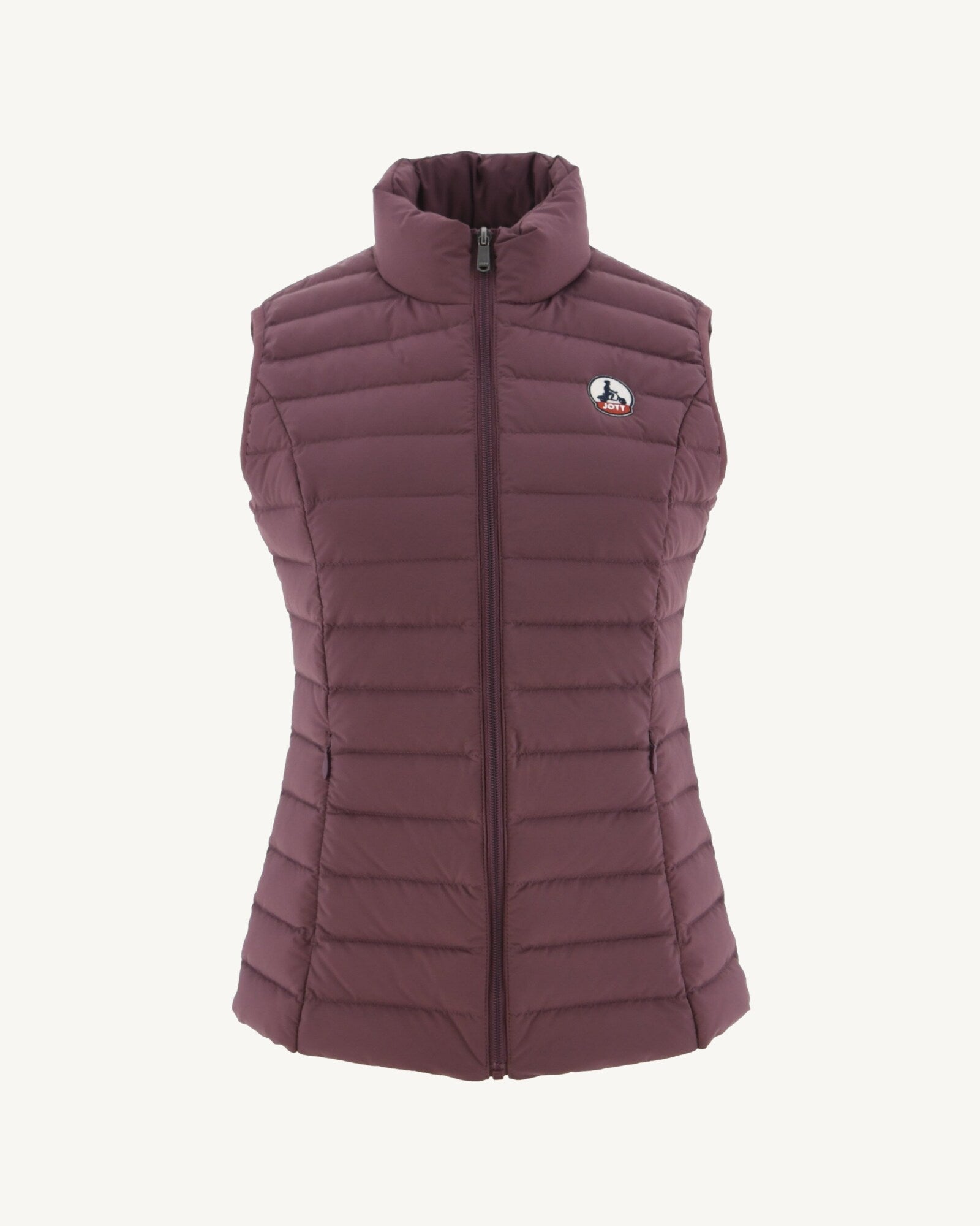 Doudoune sans manches stretch Bordeaux Grenada