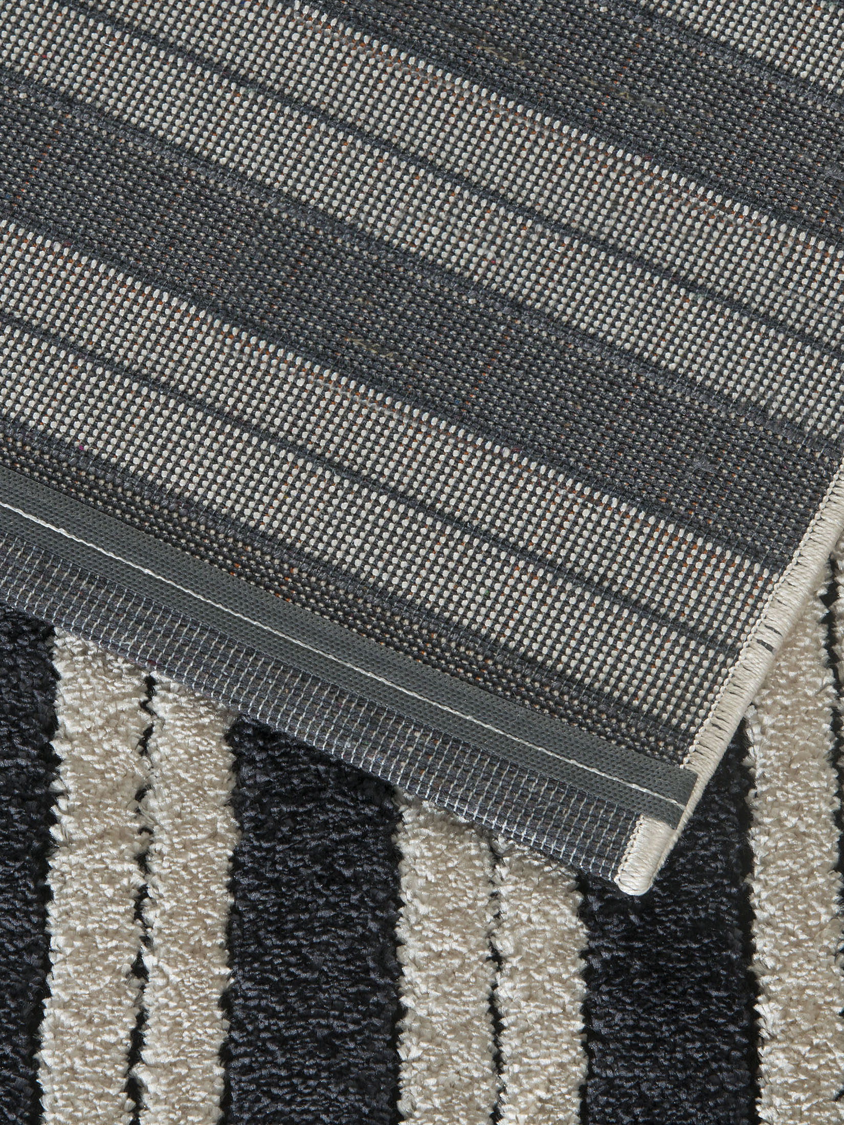 Rieseby Moderner Teppich, Black/White