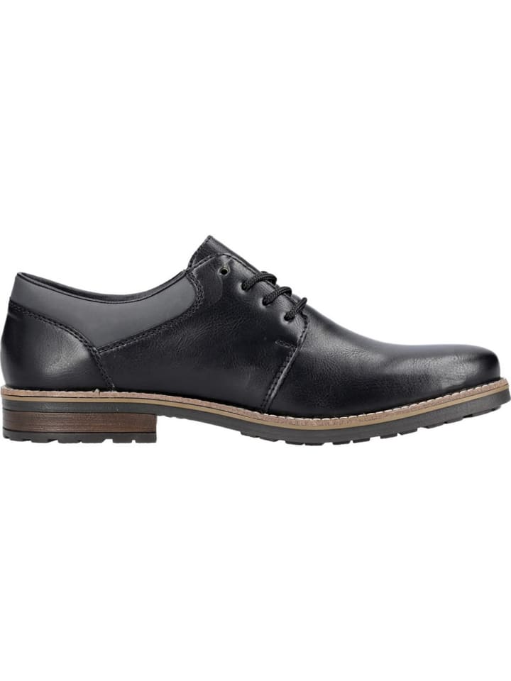 rieker Business Schuhe für Herren in schwarz in schwarz günstig kaufen