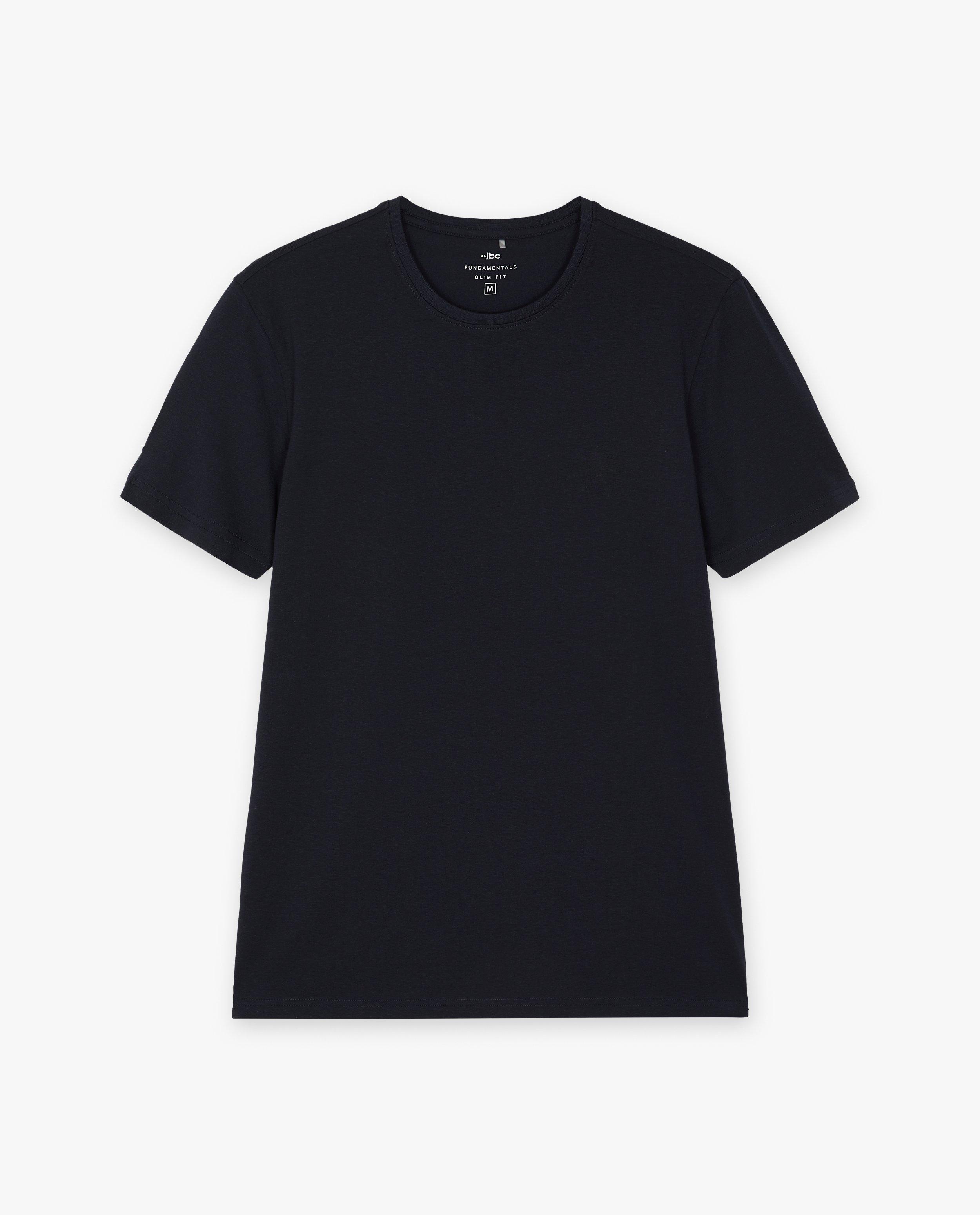 JBC Mörkblå ekologisk bomulls-T-shirt mörkblå