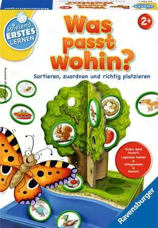 Was passt wohin? - Lernspiel ab 2 Jahren