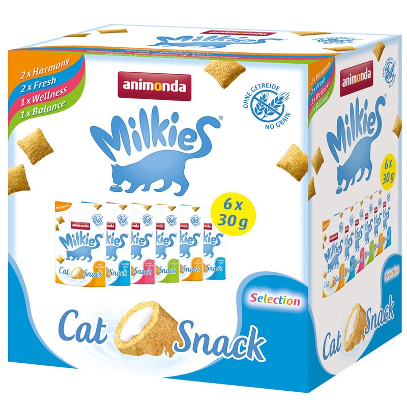 Probierpaket animonda Milkies Knuspertaschen