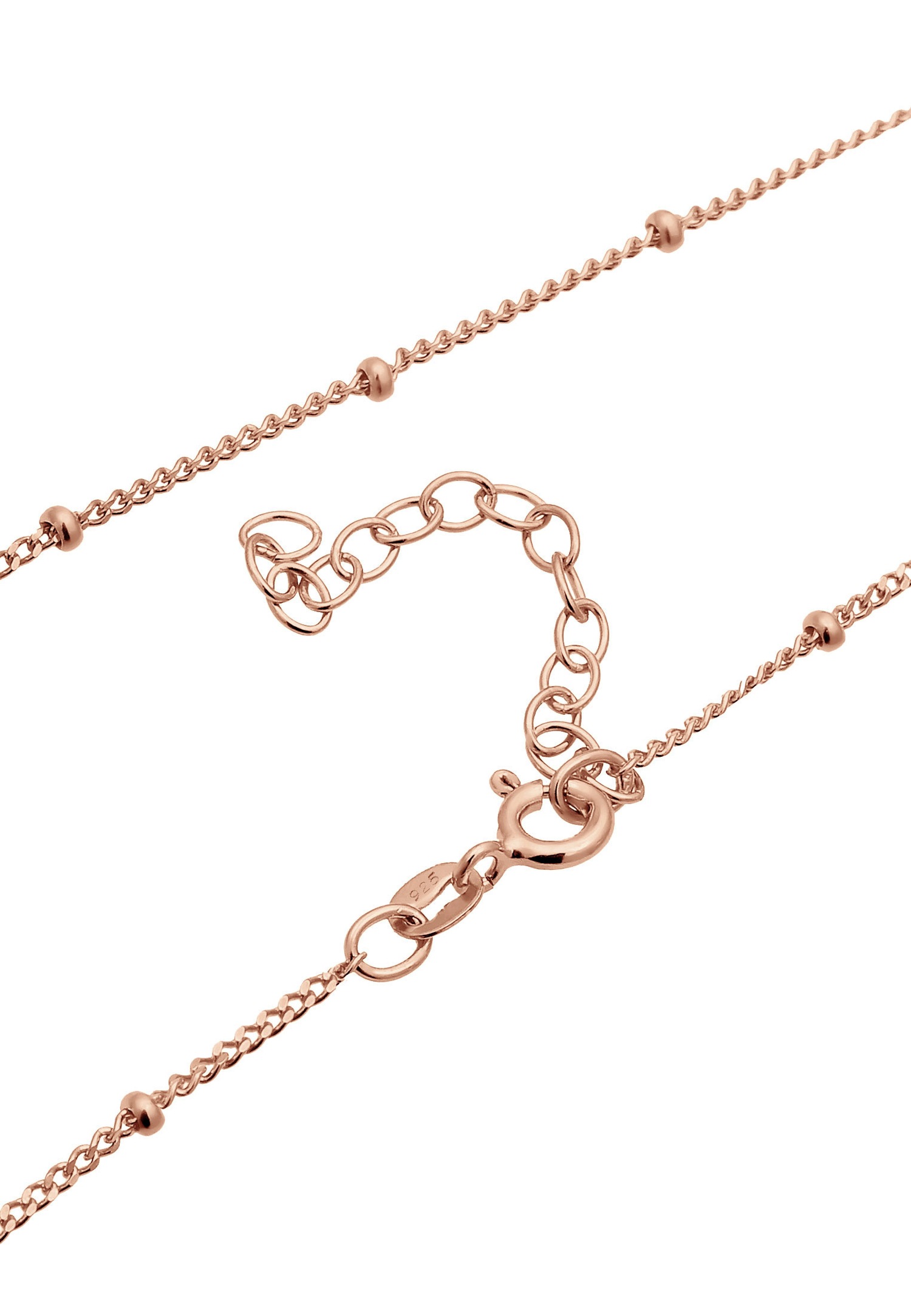 Collana girocollo da donna Elli con palline, basic, minimalista e trendy, in argento sterling 925, ideale per blogger.