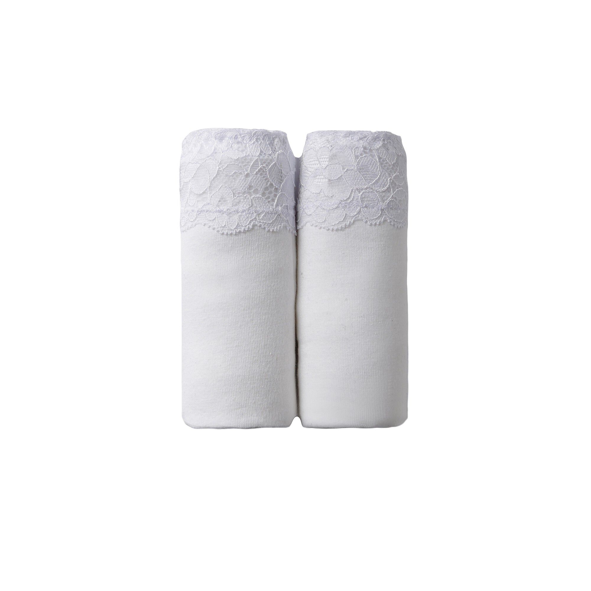 Culotte supermaxi coton stretch ceinture dentelle
