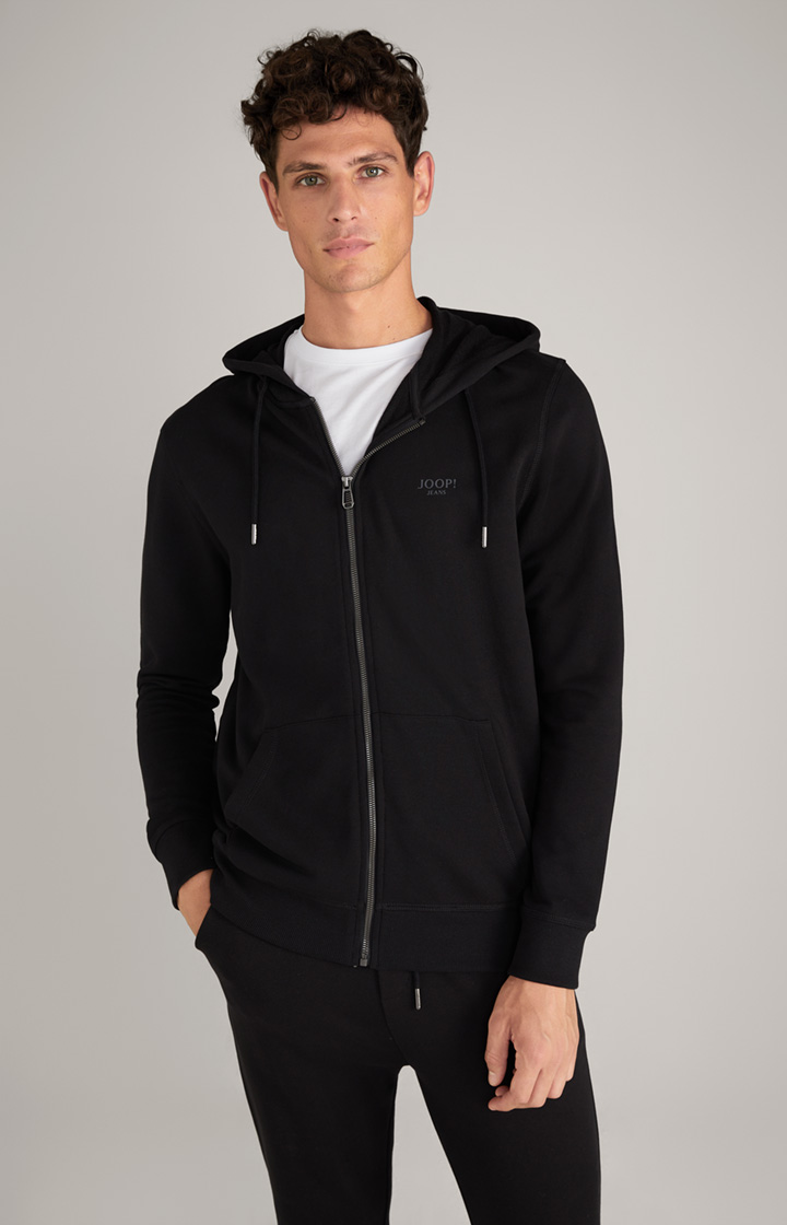 Sweatjacke Salvatore in Schwarz