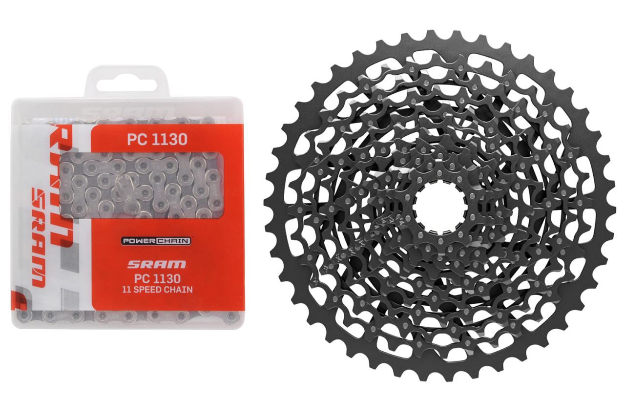 SRAM XG-1150 Verschleiss-Set Kassette 10-42T + PC 1130 Kette 11-fach kaufen | Bike-Discount