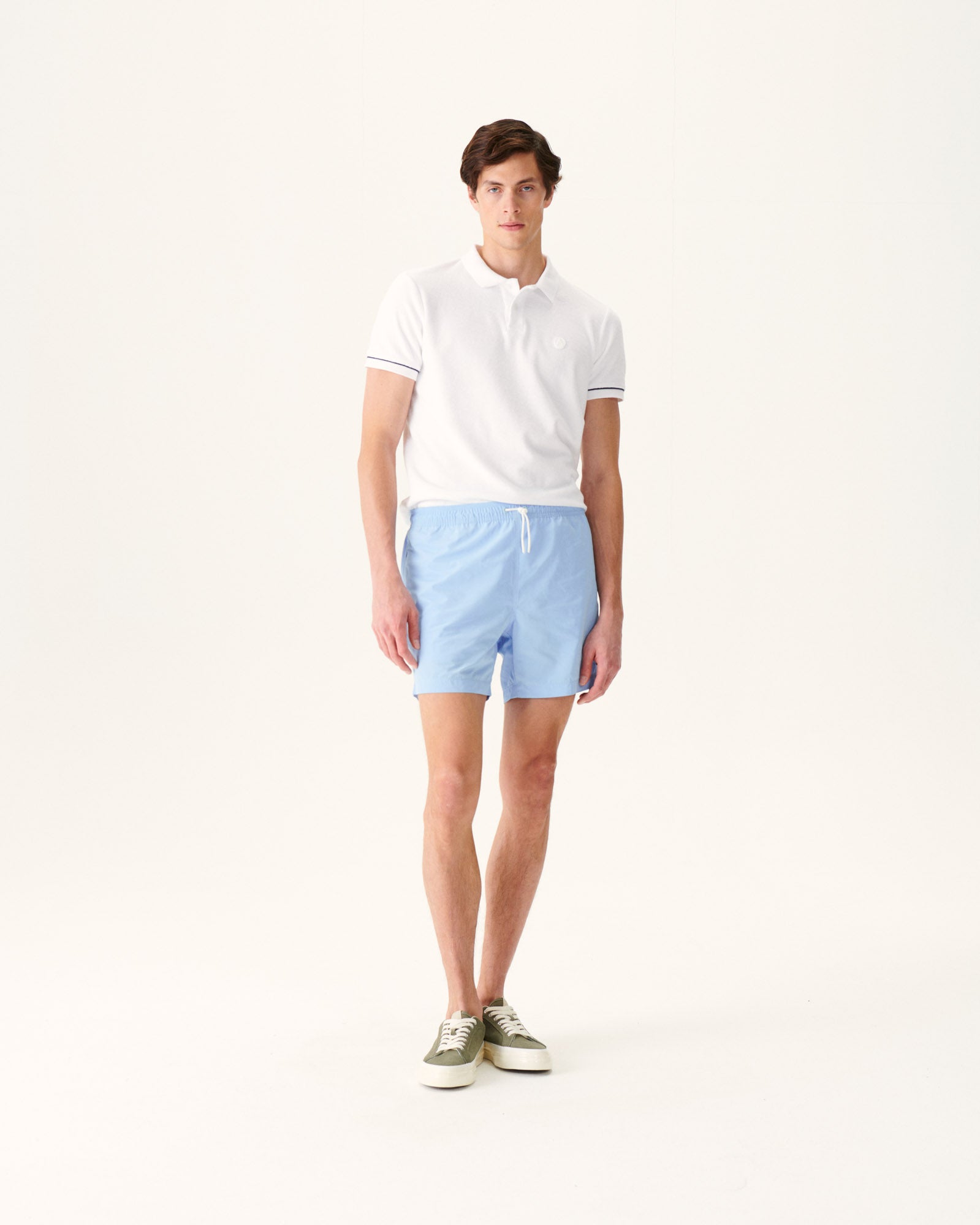 Short de bain Bleu clair Biarritz