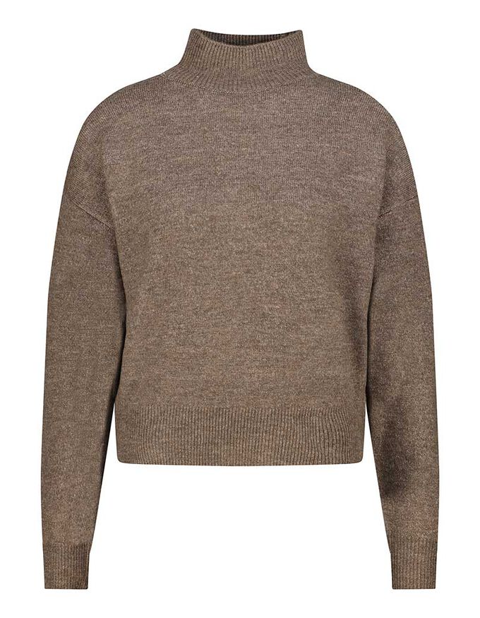 Damen Pullover - Stehkragen