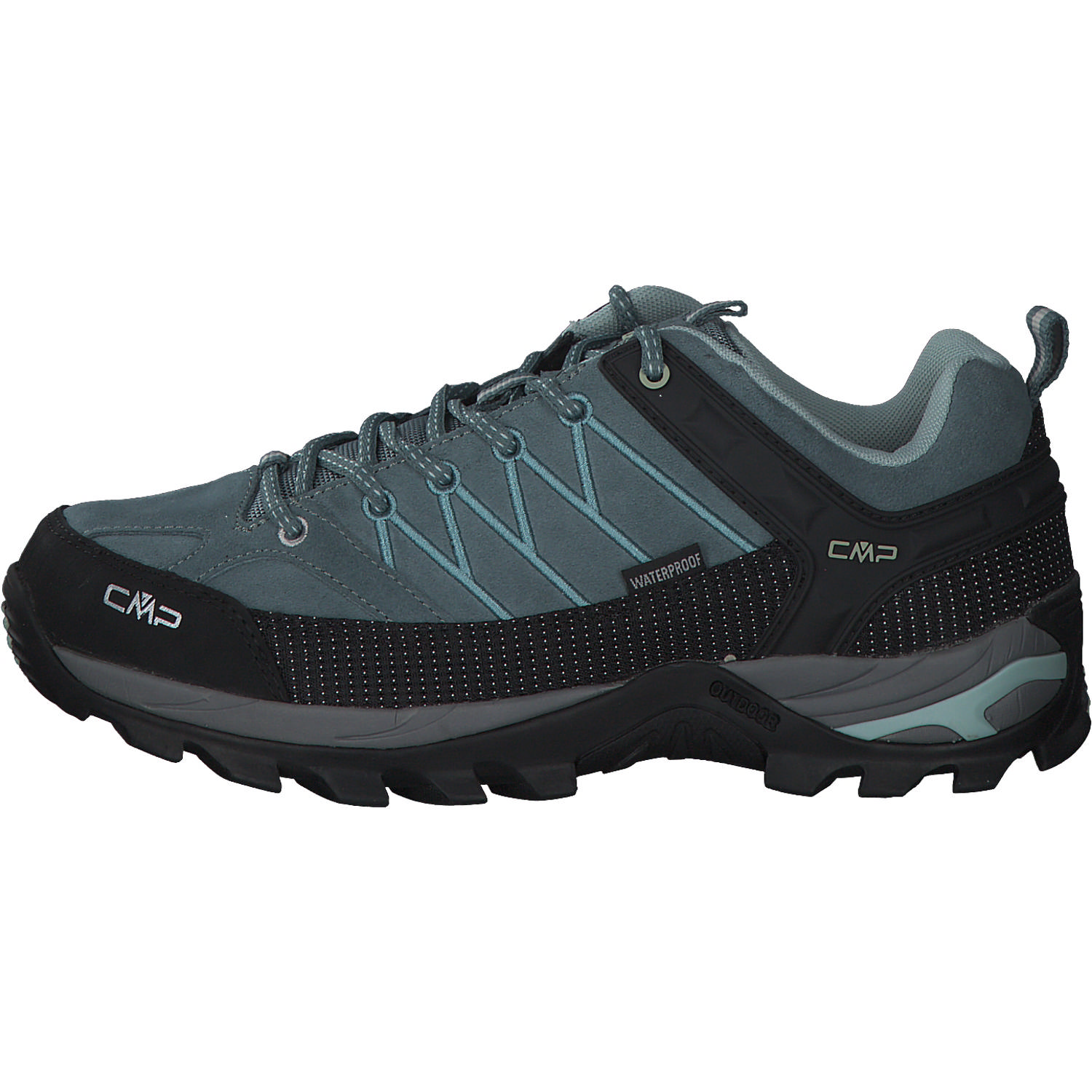 CMP Rigel Low 3Q13246, Trekkingschuhe, Damen, Mineral Green