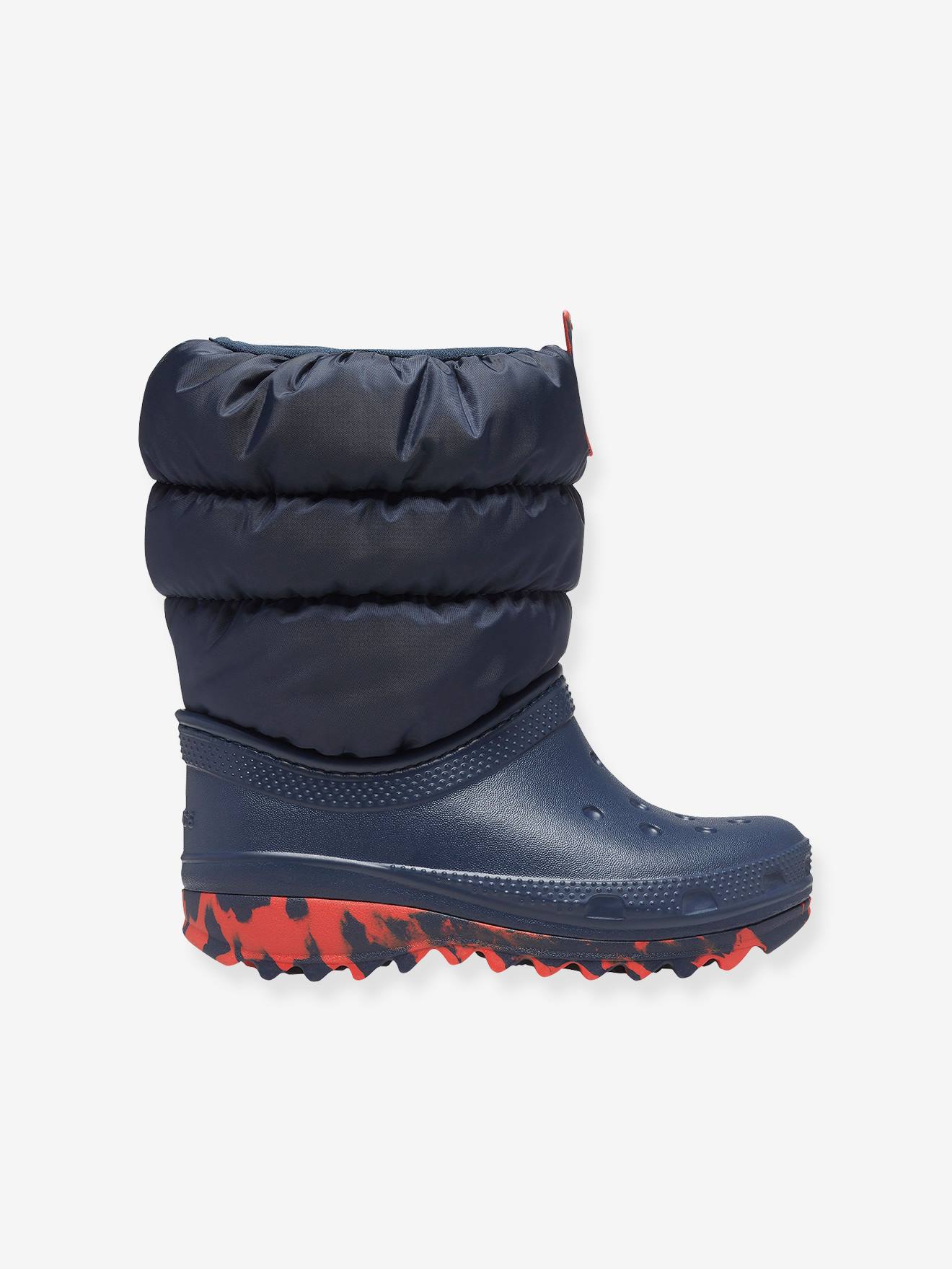 Crocs Baby Stiefel CLASSIC NEO PUFF BOOT T CROCS - nachtblau
