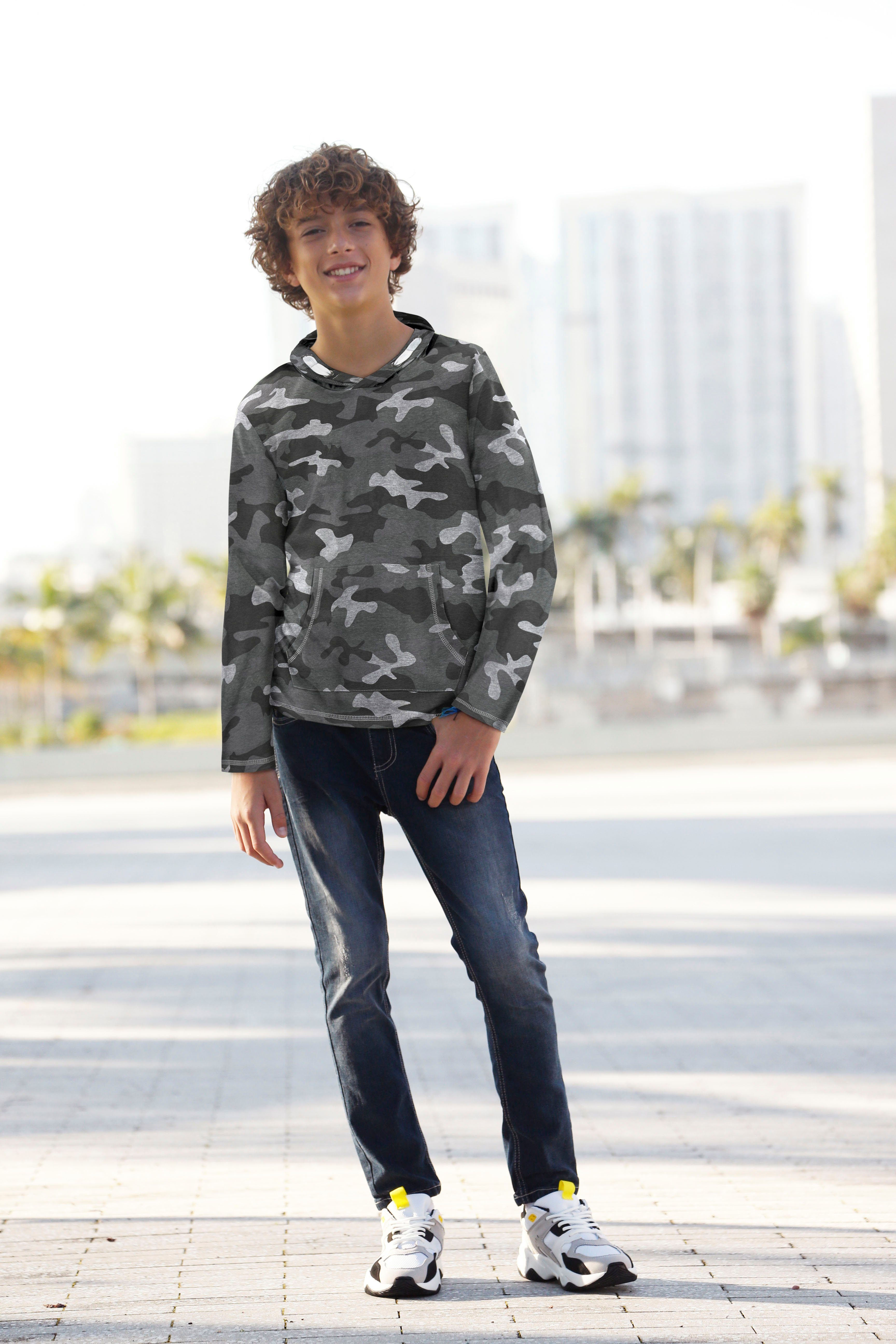 KIDSWORLD Langarmshirt in Tarnfarben