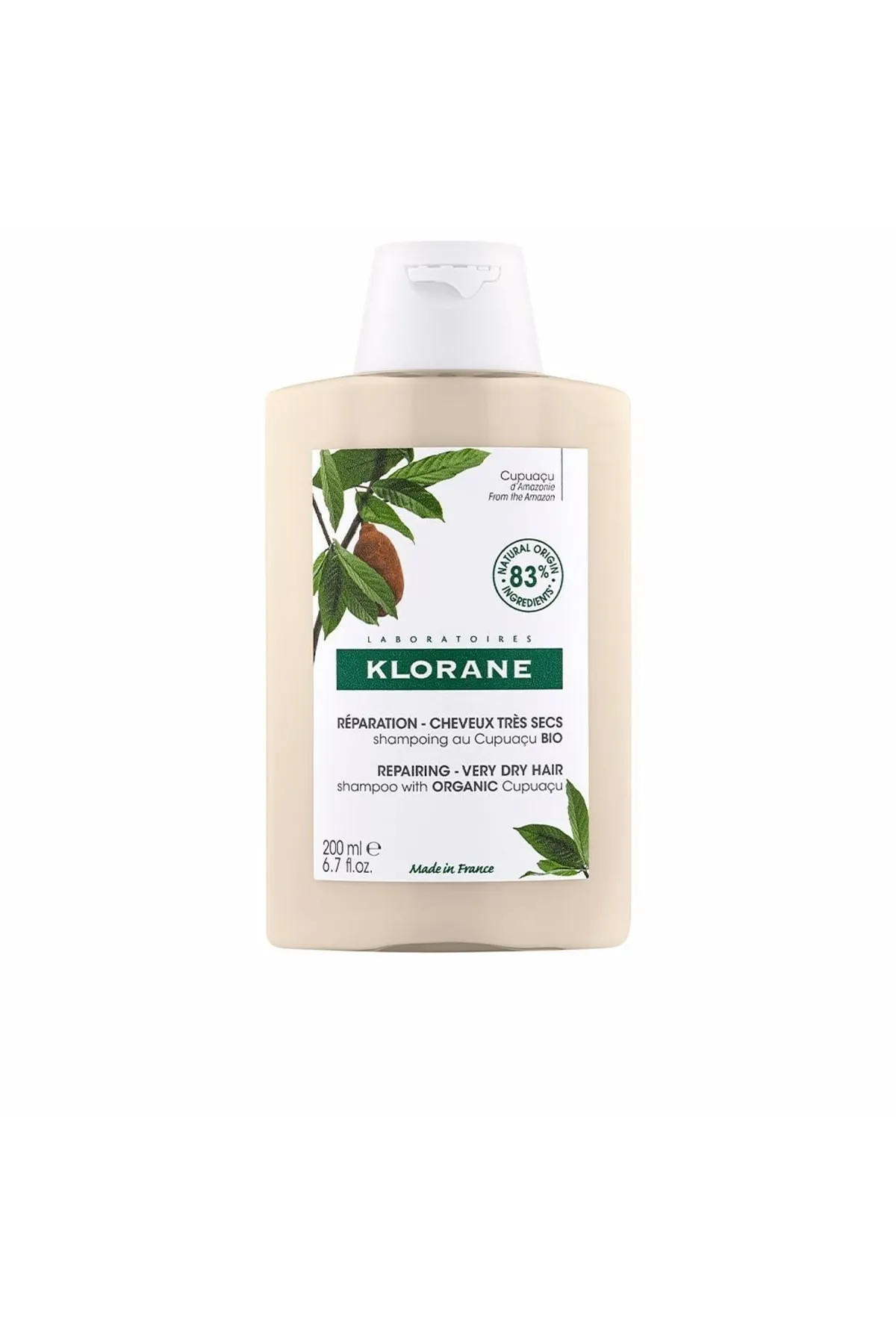 Klorane  Al Cupuaçu Bio Reparierendes Shampoo Für Sehr Trockenes Haar Klorane 200 ml