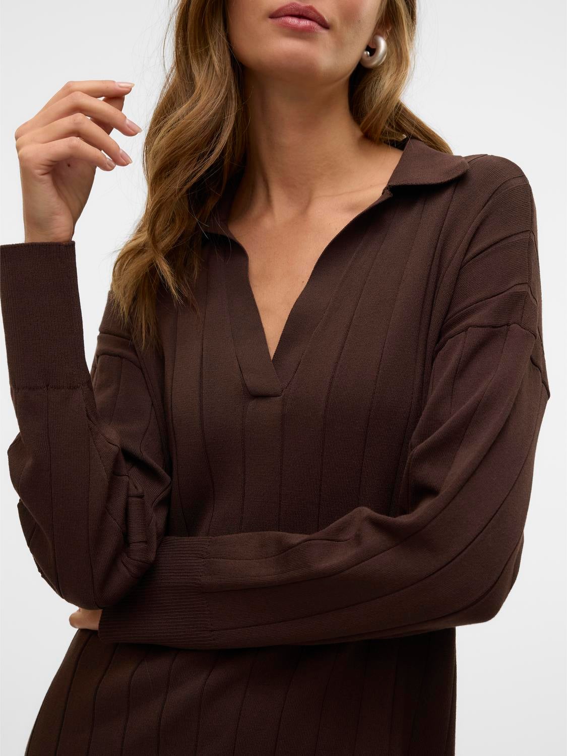 VMMALVIE Langes Kleid