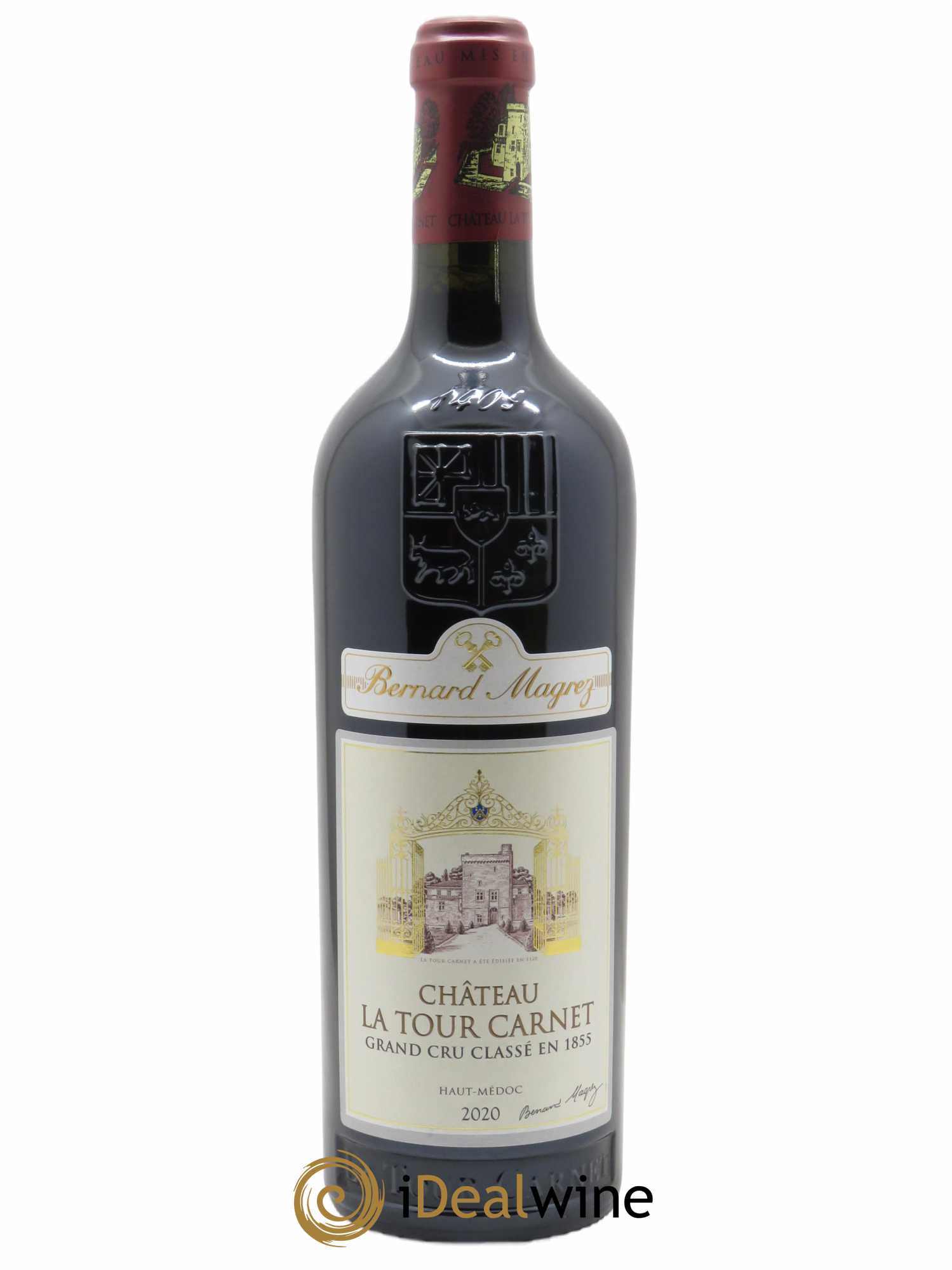 Château La Tour Carnet 4ème Grand Cru Classé (CBO à partir de 6 BTS) 2020 - Lot de 1 Bouteille