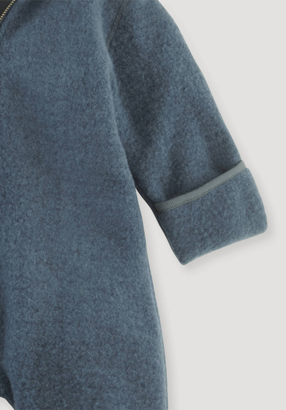 Wollfleece-Overall aus Bio-Merinowolle