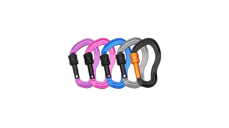 munkees Karabiner mit Schraubverschluß 
