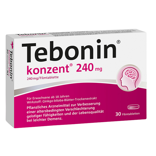 TEBONIN konzent 240 mg Filmtabletten  30 St  Filmtabletten