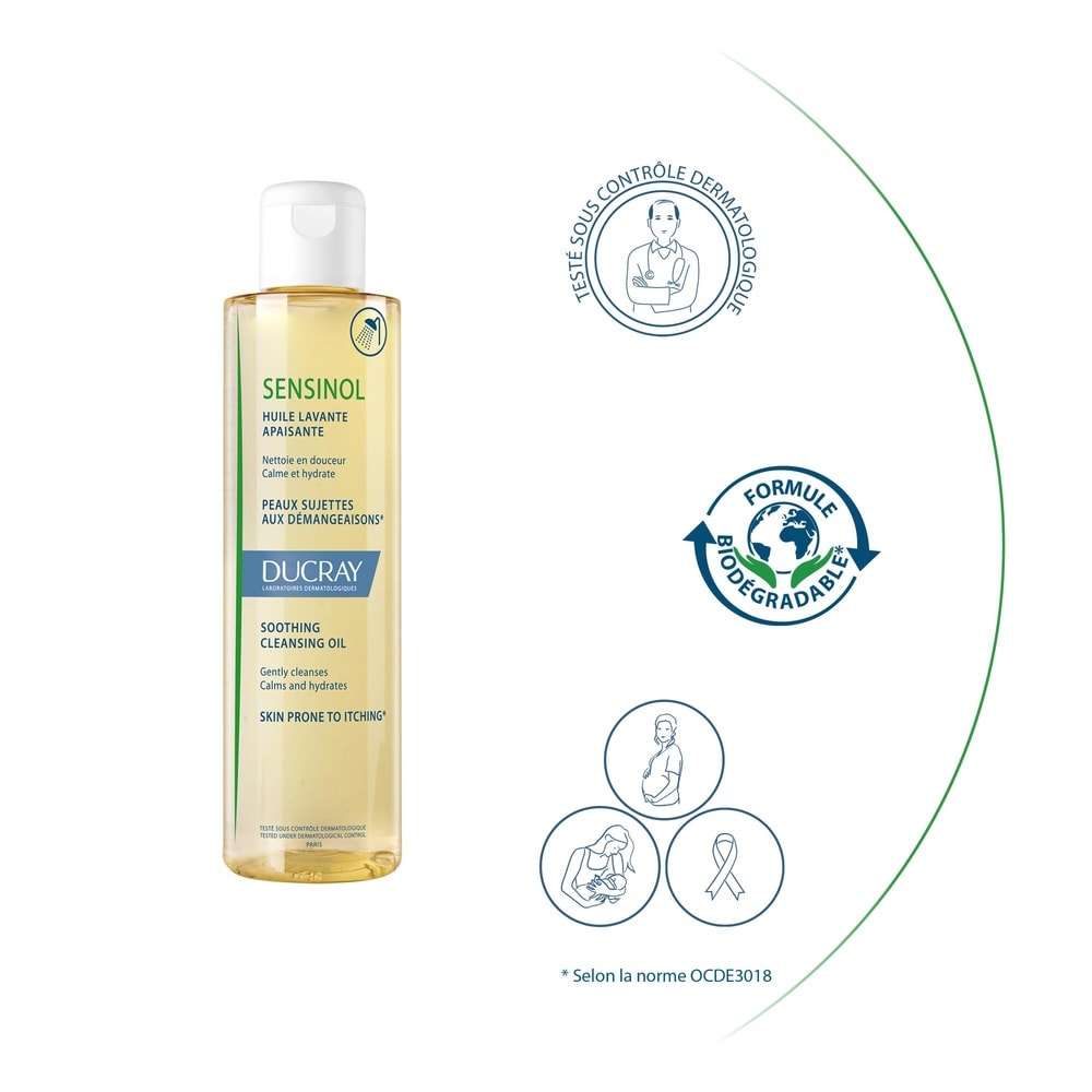 Ducray DUCRAY SENSIN HUIL LAV200 Huile lavante