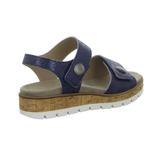 LONGO Riemchen Sandalen blau
