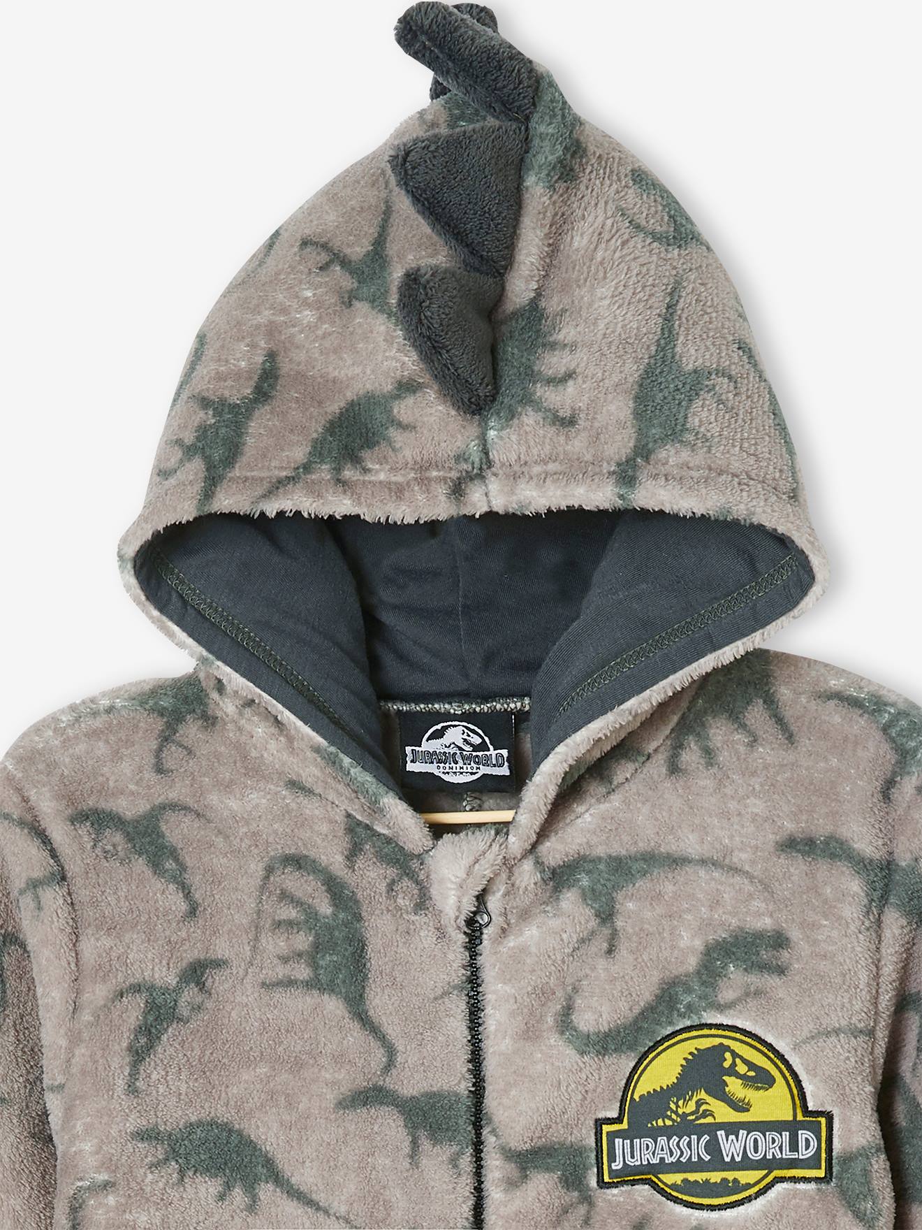 Combi-pyjama garçon Jurassic World® gris anthracite
