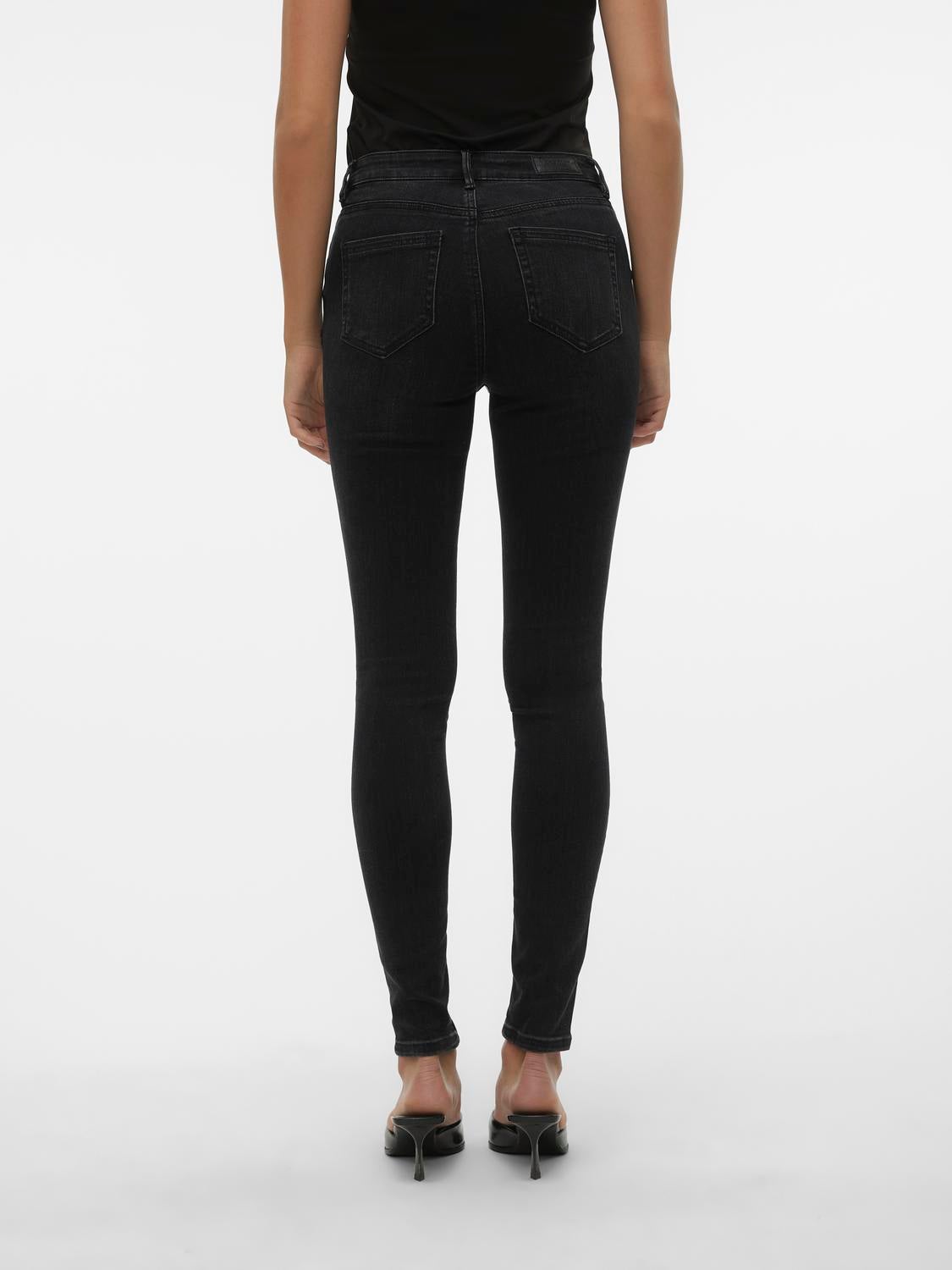 VMFLASH Mid Rise Skinny Fit Jeans