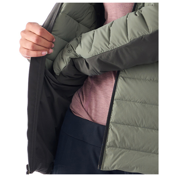ARTILECT - Women's Divide Fusion Stretch Hoodie - Daunenjacke