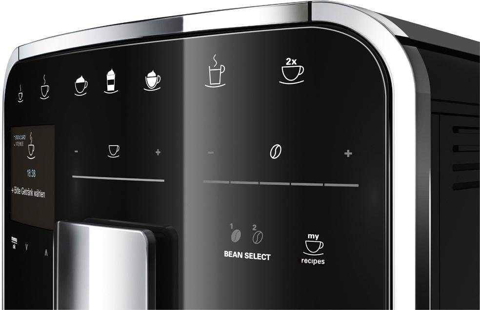 Melitta Kaffeevollautomat Barista TS Smart® F850-101, silber, 21 Kaffeerezepte & 8 Benutzerprofile, 2-Kammer Bohnenbehälter