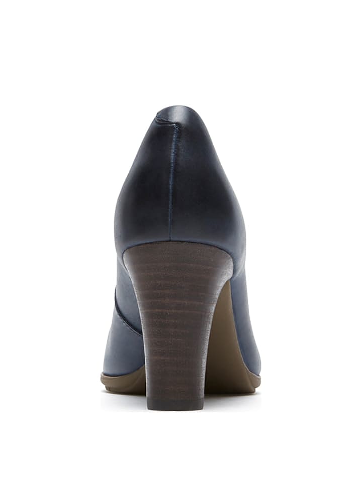 Rockport Leder-Pumps in Dunkelblau günstig kaufen 39
