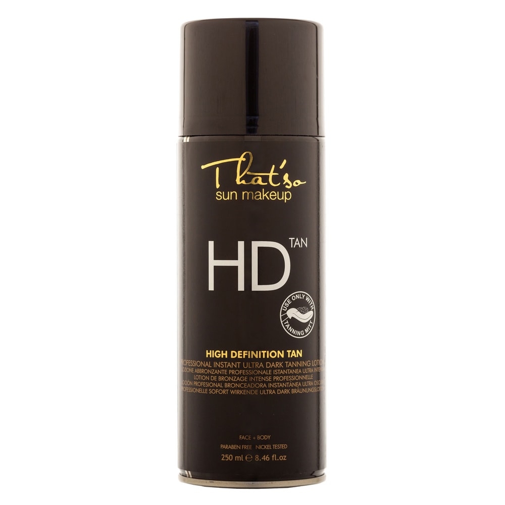 that'so HD tan Lotion de bronzage intense pour visage et corps