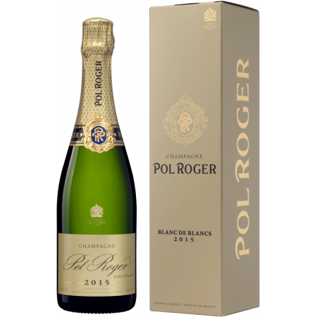 CHAMPAGNE POL ROGER - BLANC DE BLANCS 2015 - EN ETUI