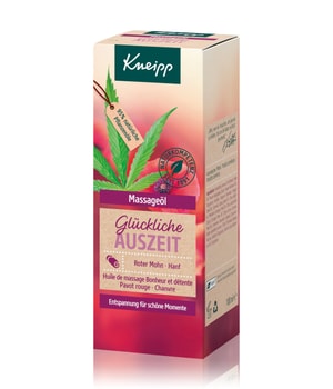 Kneipp Glückliche Auszeit Roter Mohn - Hanf Massageöl-100 ml