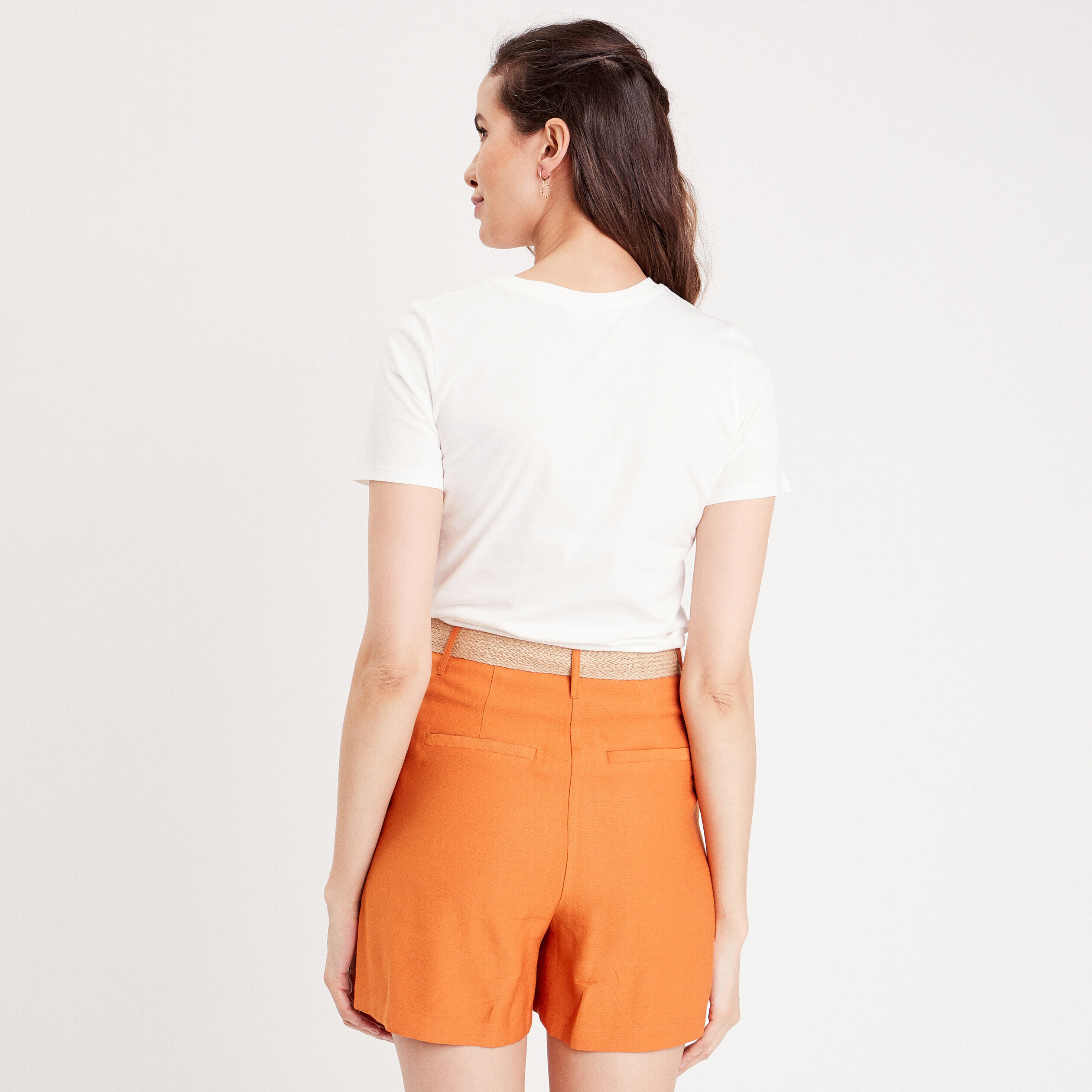 T-shirt manches courtes blanc femme | Cache Cache