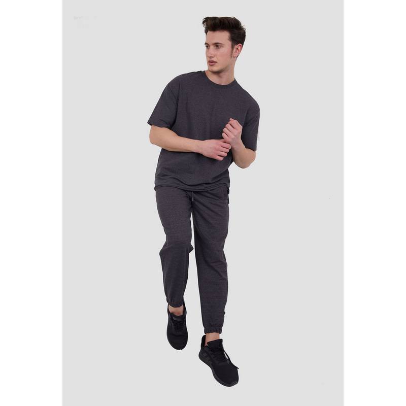 Tom Barron aus Oversize-Shirt und Jogginghose Trainingsanzug Herren