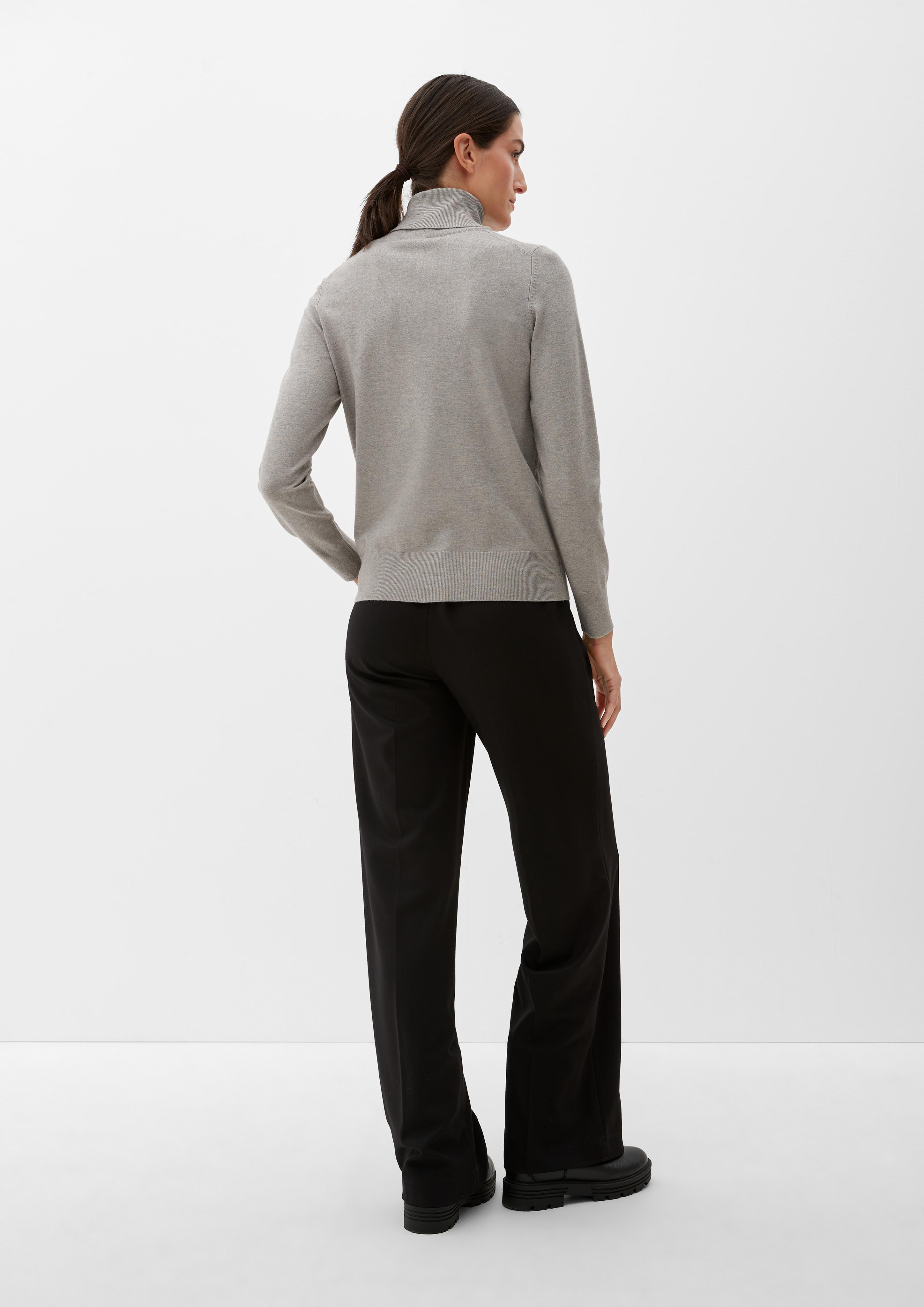 Rollkragenpullover aus Viskosemix  2121150-83W1