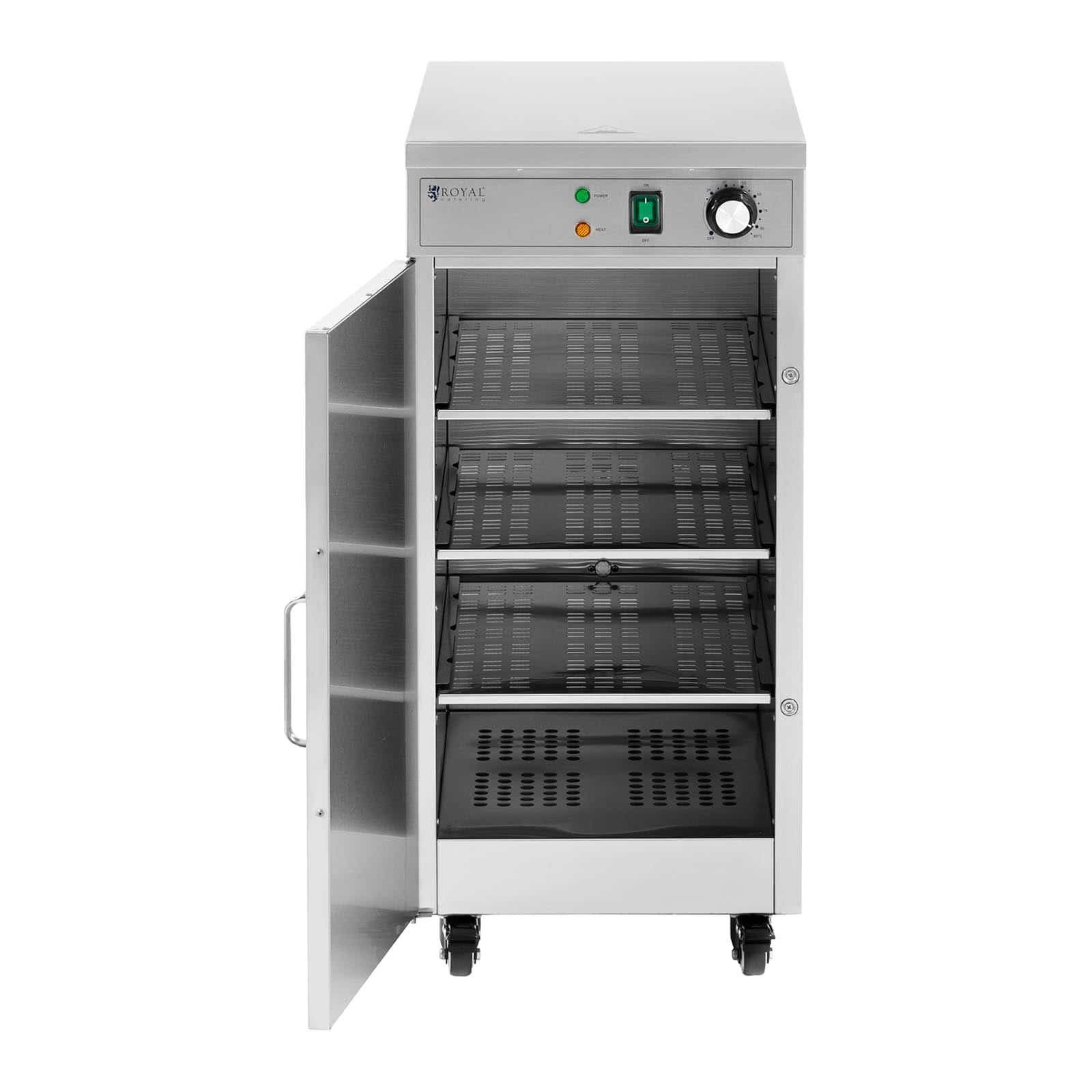 Royal Catering Tassenwärmer Tellerwärmeschrank Wärmeschrank Tellerwärmer 80 °C Geschirrwärmer 60