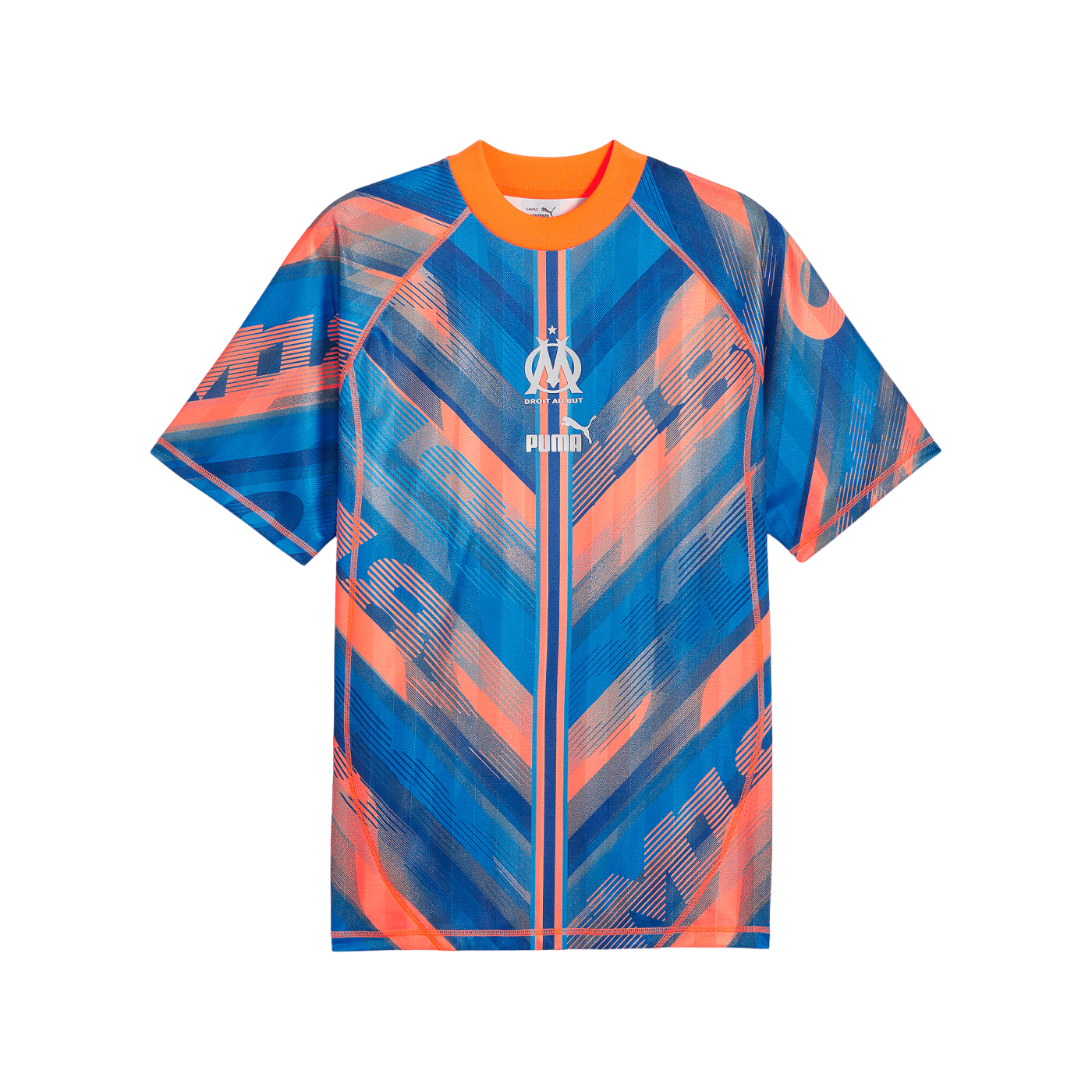 PUMA Olympique Marseille ftblStatement Retro Trikot Orange F04