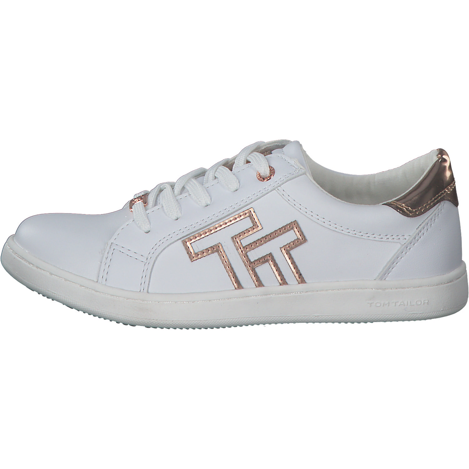 Tom Tailor 3272701, Sneakers Low, Damen, Weiß