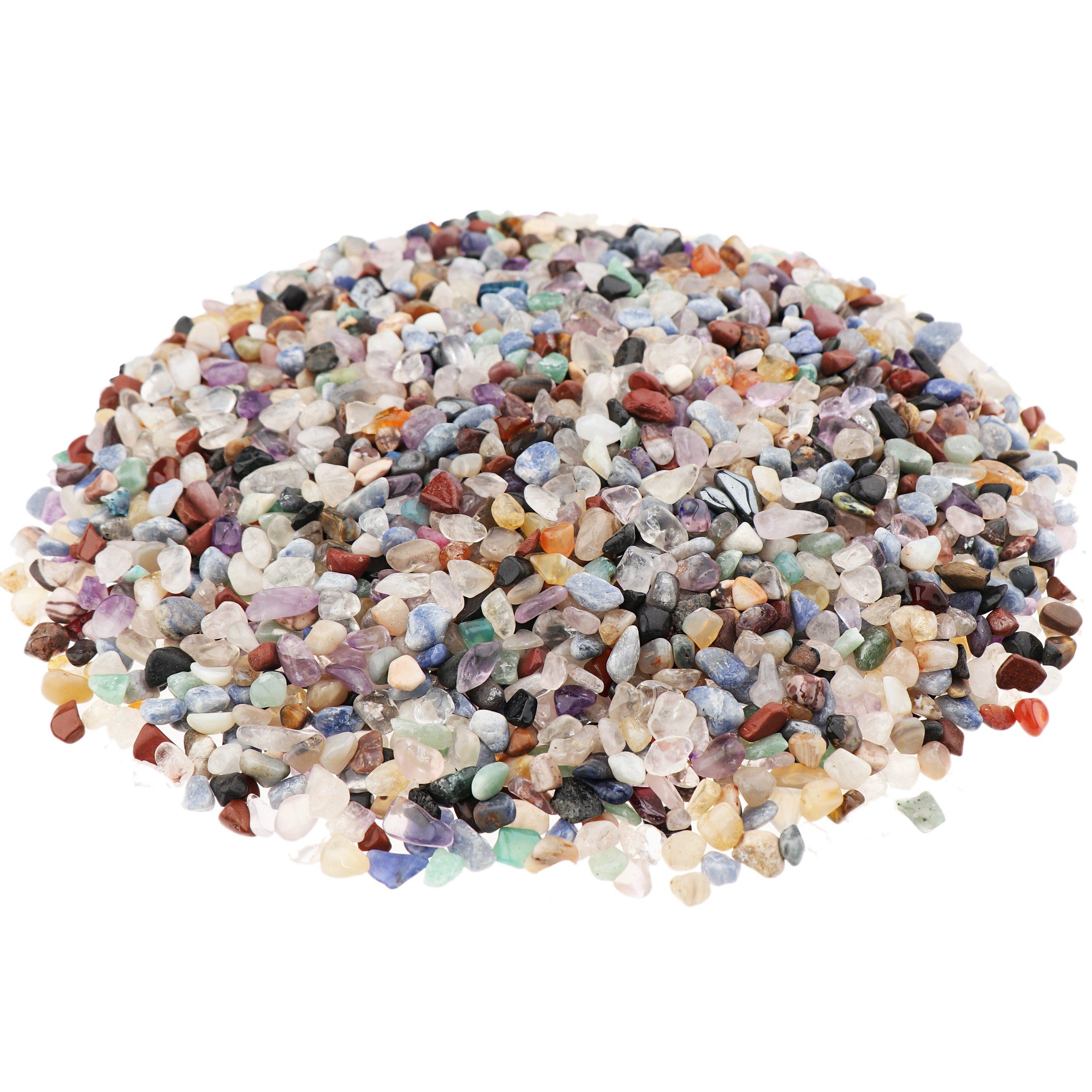 NKlaus Mineralstein 900g Trommelsteine Natur 5 - 10mm Heilsteine Edelsteine Schmucksteine