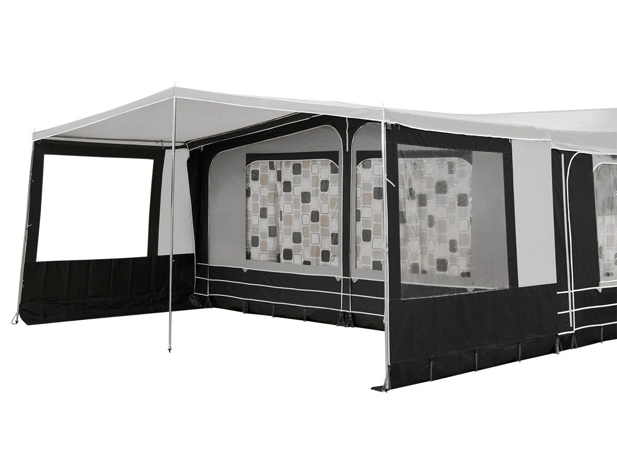 Hypercamp TC Vorzelt Vordach niedrig Größe 13 (261 - 271 cm) Anthrazit