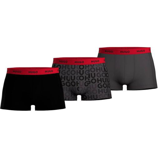 HUGO Boxershort TRUNK TRIPLET DESIGN 3er Pack