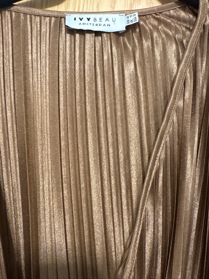 IVY BEAU Bluse in Hellbraun günstig kaufen 46