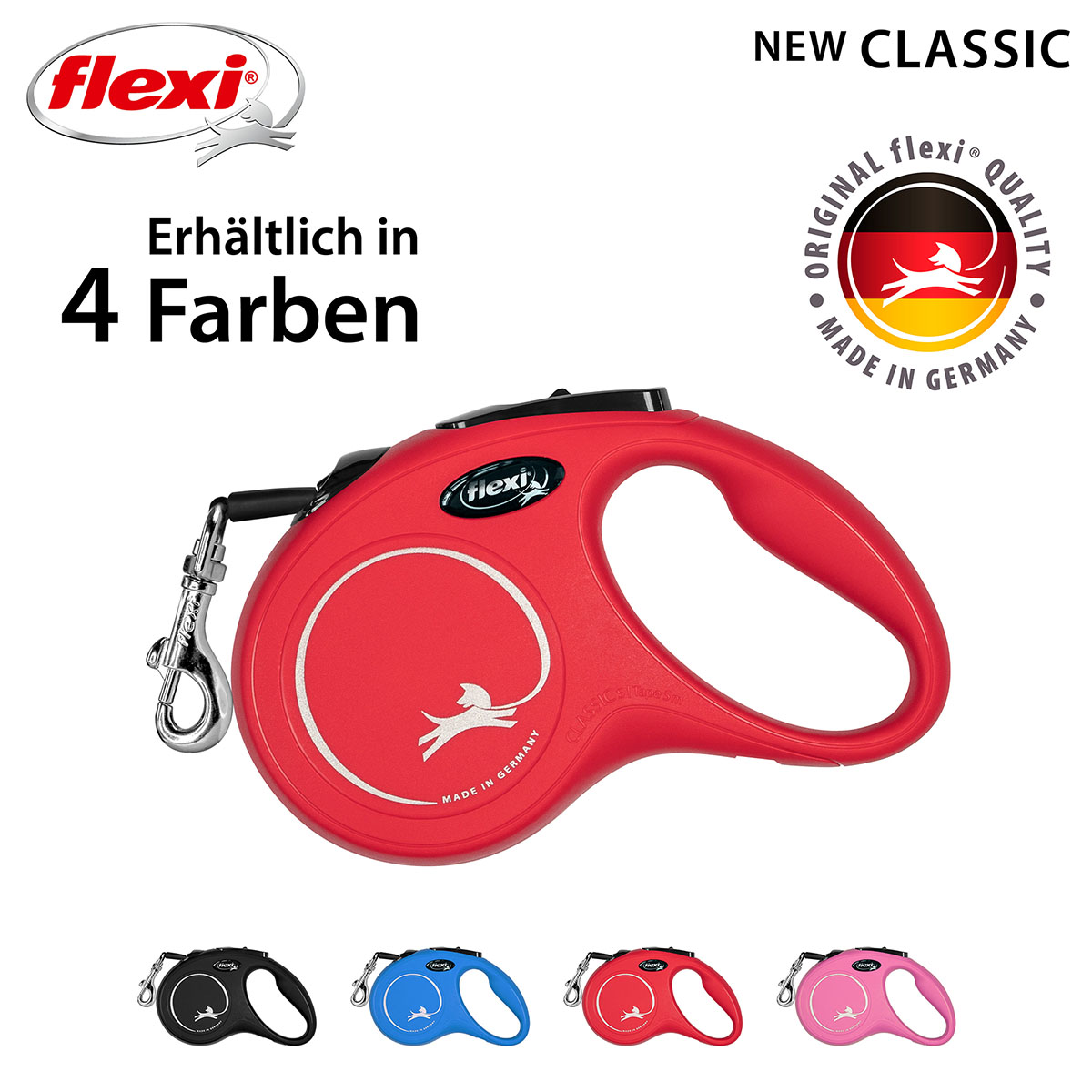 flexi Rollleine New Classic Gurt günstig kaufen bei ZooRoyal