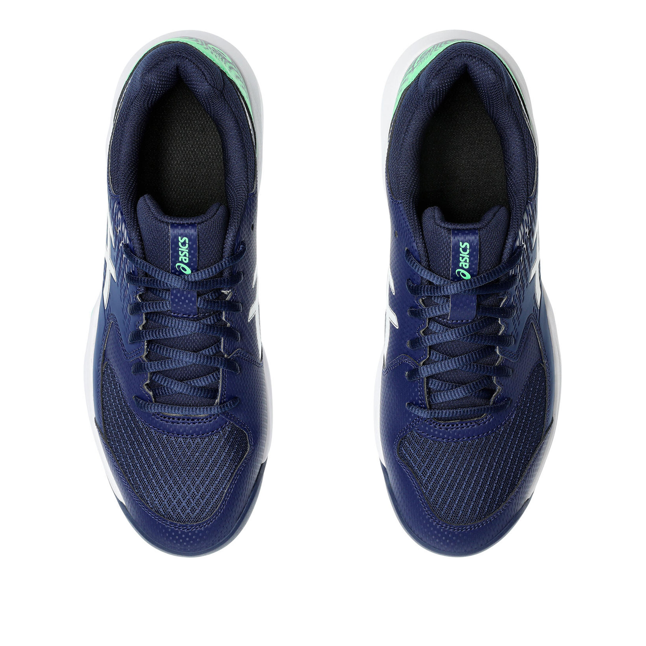 Gel-Dedicate 8 Indoor Teppichschuh Herren - Blau, Weiß