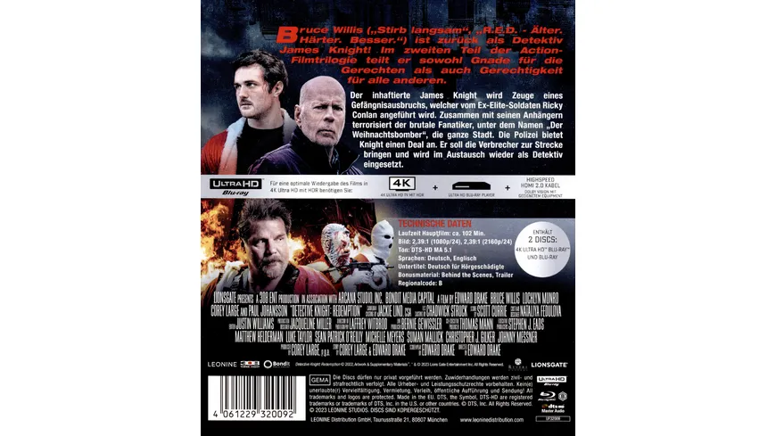 Detective Knight: Redemption  ( + Blu-ray)