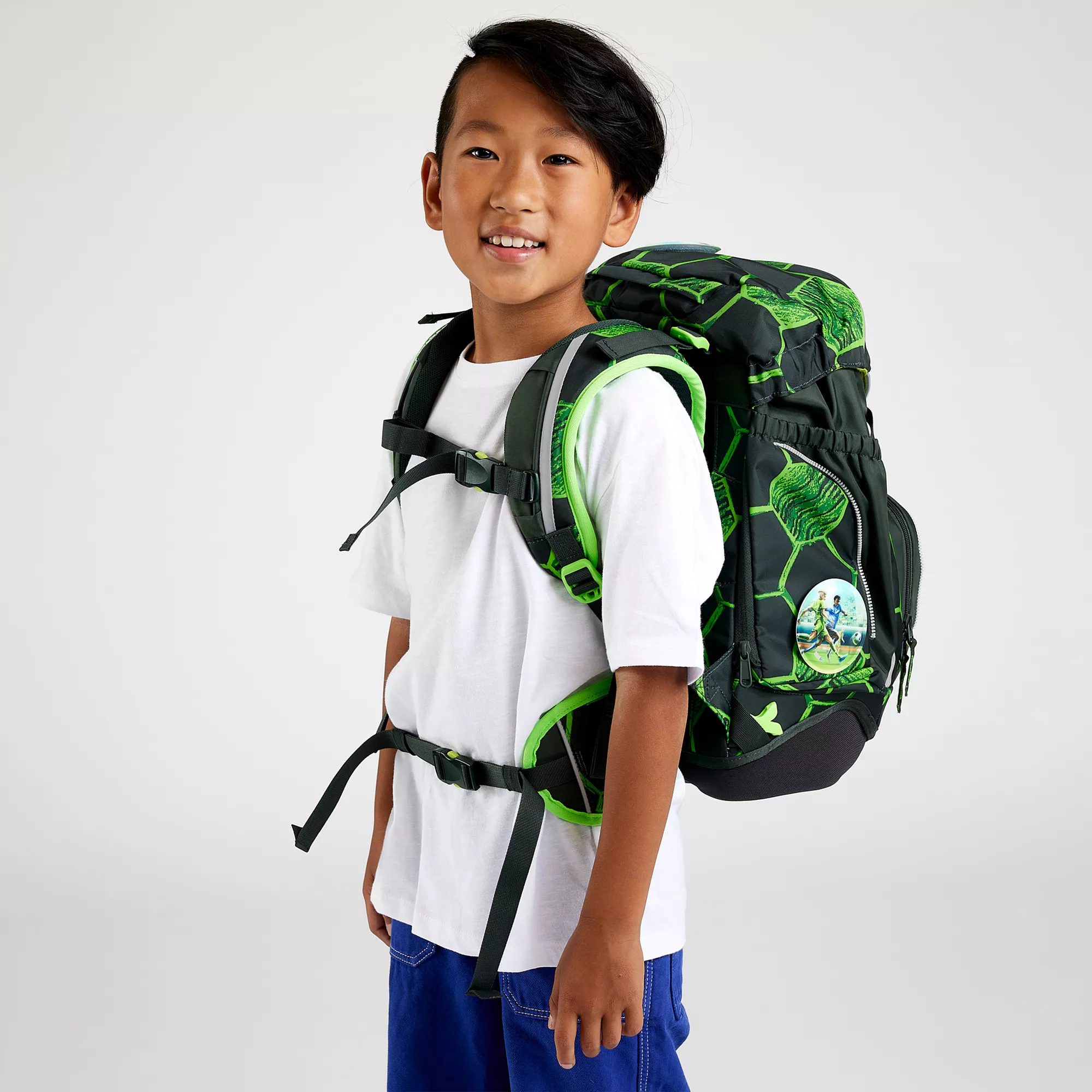 ergobag Schulrucksack-Set Volltreffbär