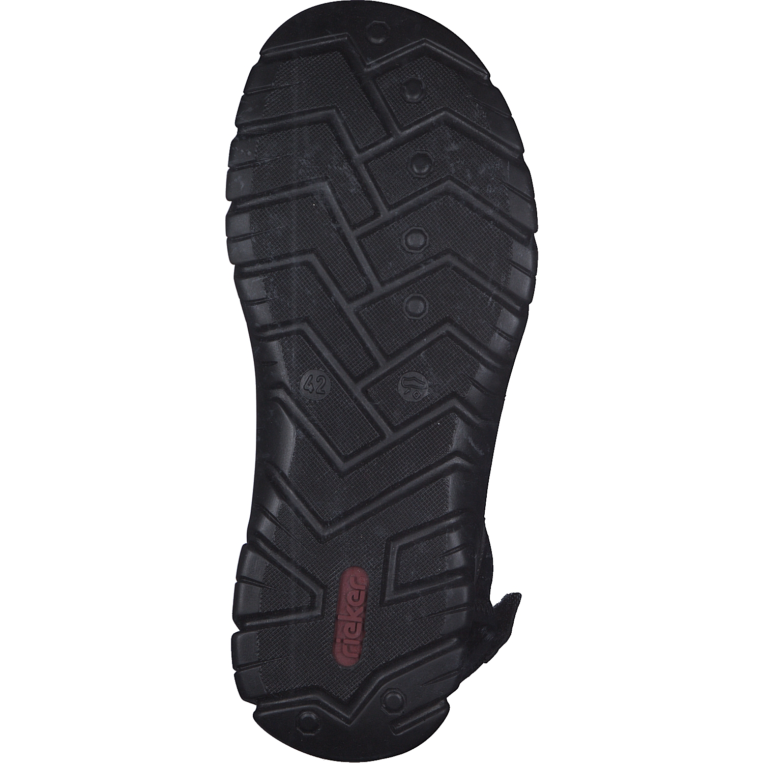 Rieker 26770, Sandalen, Herren, schwarz/schwarz/schwarz