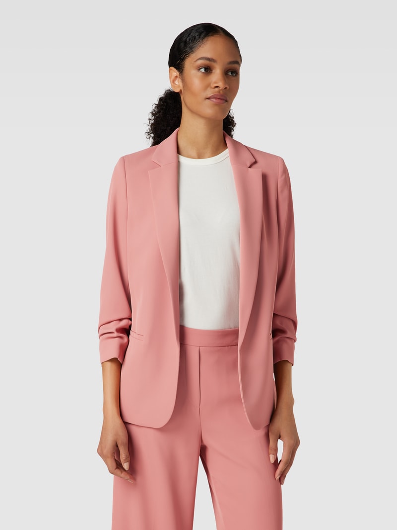Blazer mit Reverskragen in rosa